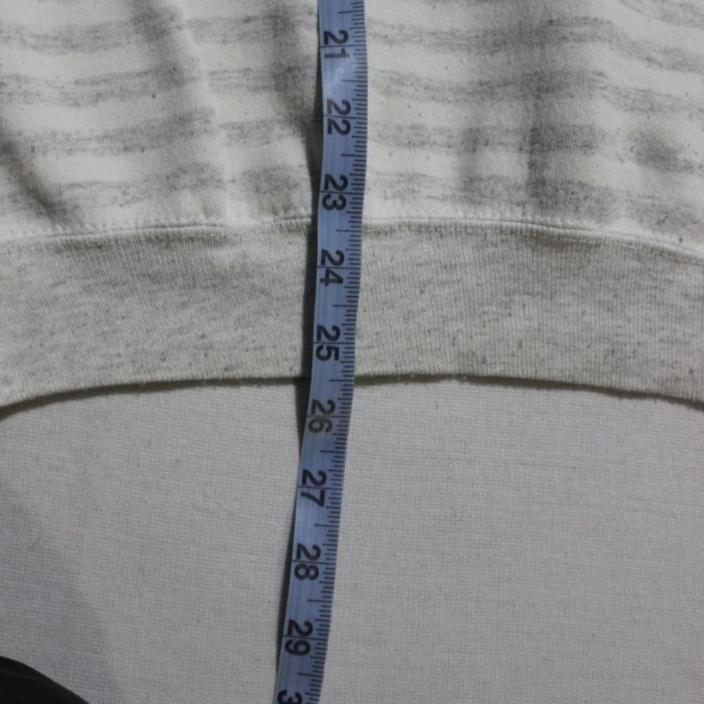 Mens Vintage 90s H.L. Miller Reno Skiing Striped Crewneck Sweatshirt - Picture 6 of 7